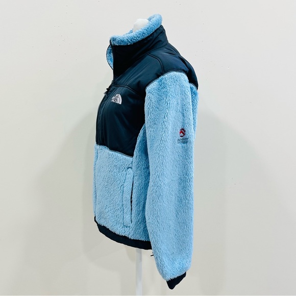 The North Face Womens Size S/P Blue  Full Zip Summit Series Fleece Jacket - Picture 2 of 9